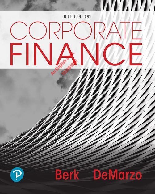 Corporate Finance 5th Edition by Jonathan Berk Colored English Book #1