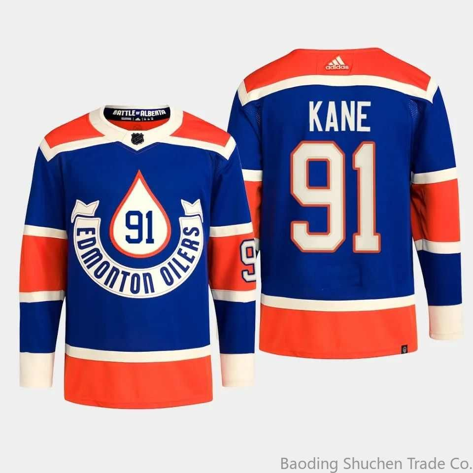 NHL джерси хоккейная Эдмонтон Ойлерз Edmonton Oilers Jersey 91 Evander Kane  #1