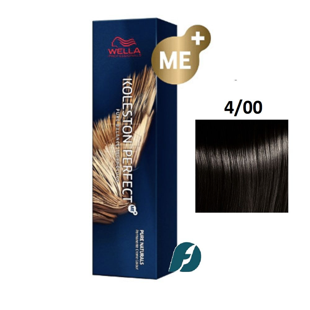 Wella Professionals Koleston Perfect ME+ 4/00 Краска для волос - Коричневый интенсивный, 60мл  #1