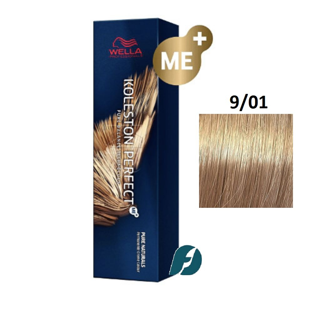 Wella Professionals Koleston Perfect ME+ 9/01 Краска для волос - Орех пекан, 60мл  #1