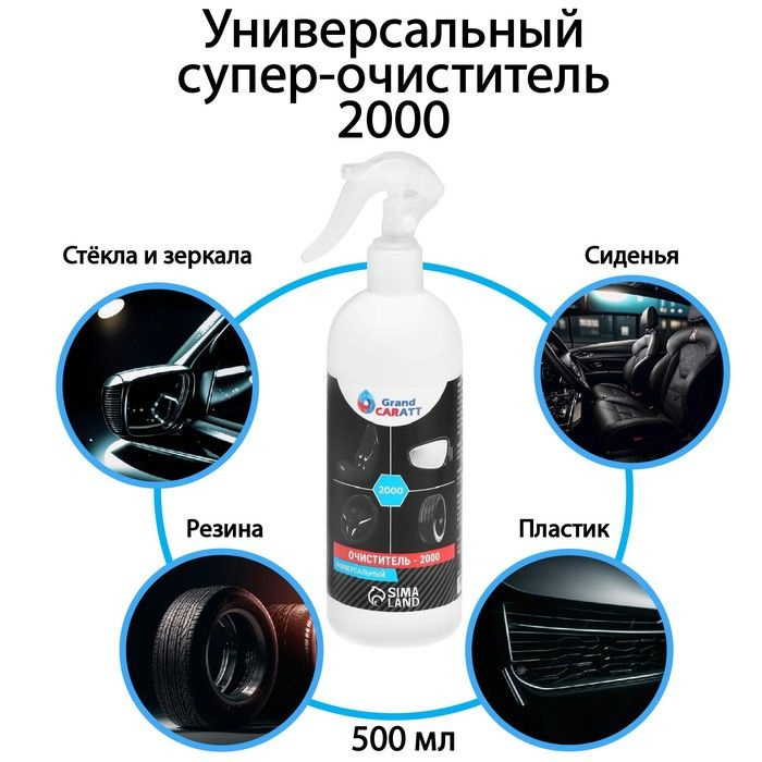 Универсальный очиститель Grand Caratt 2000, 500 мл #1