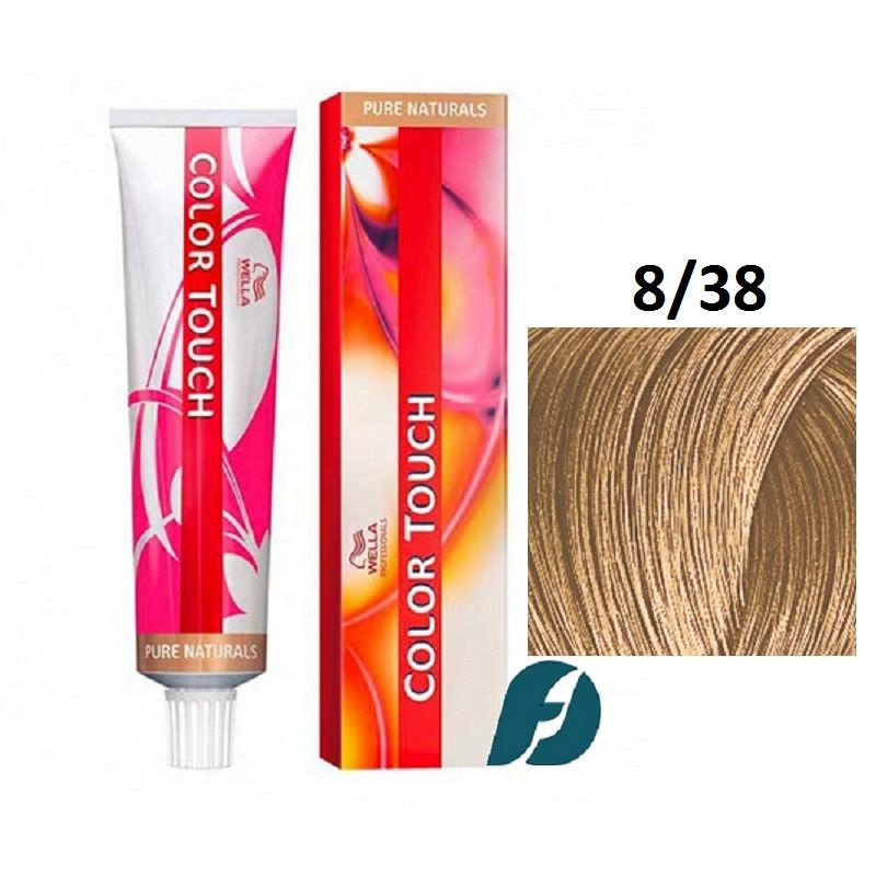 Wella Professionals Color Touch 8/38 интенсивное тонирование для волос - Светлый блонд золотой жемчуг, #1