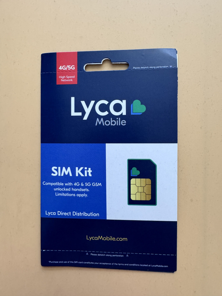 Lycamobile SIM-карта Сим-карта USA+1 (Весь мир) #1