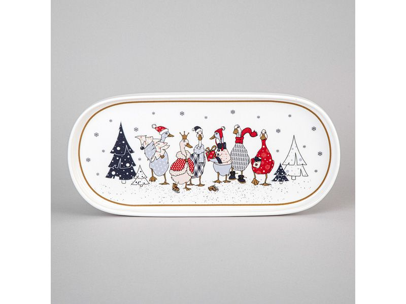 Блюдо овальное Lefard "Family Farm Christmas" 25,5 см #1