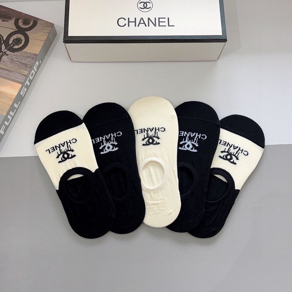 Комплект носков Chanel Комплект носков женские,мужские CHANEL, 5 пар  #1