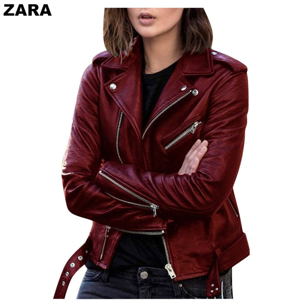 Куртка кожаная Zara #1