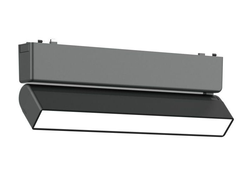 Магнитный трековый светильник MSDS-10WS48V6-B(3000К), 10W, черный, длина 230мм, CRI>90, 48V, Track Ultra #1