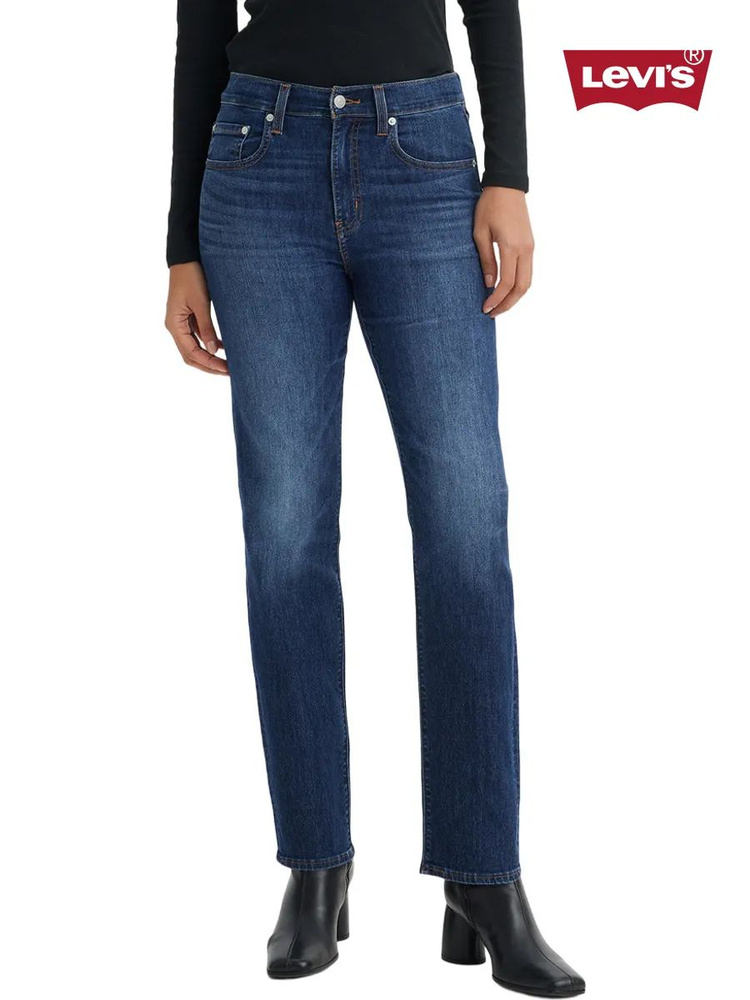 Джинсы Levi's 724 High Rise Straight #1