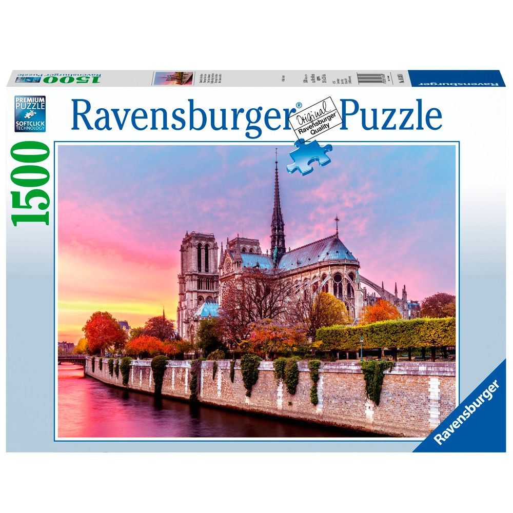 Ravensburger Premium Puzzle Пазл Нотр-Дам 1500 д. #1