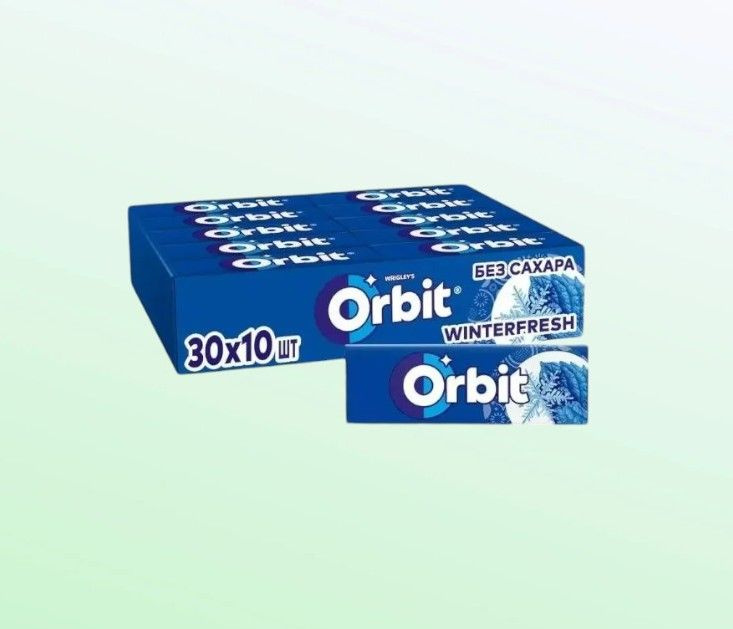 Жевательная резинка Orbit WINTERFRESH 13.6г 30шт #1