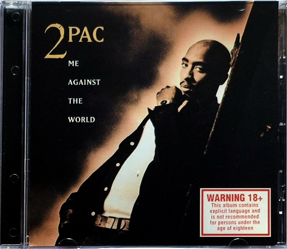 2Pac "Me Against The World" CD диск 1995 Hip Hop #1