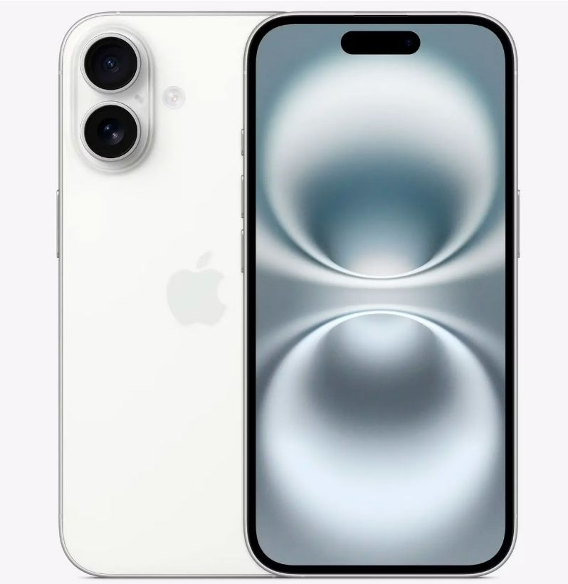 Apple Смартфон iPhone 16 Plus 6/256 ГБ, белый #1