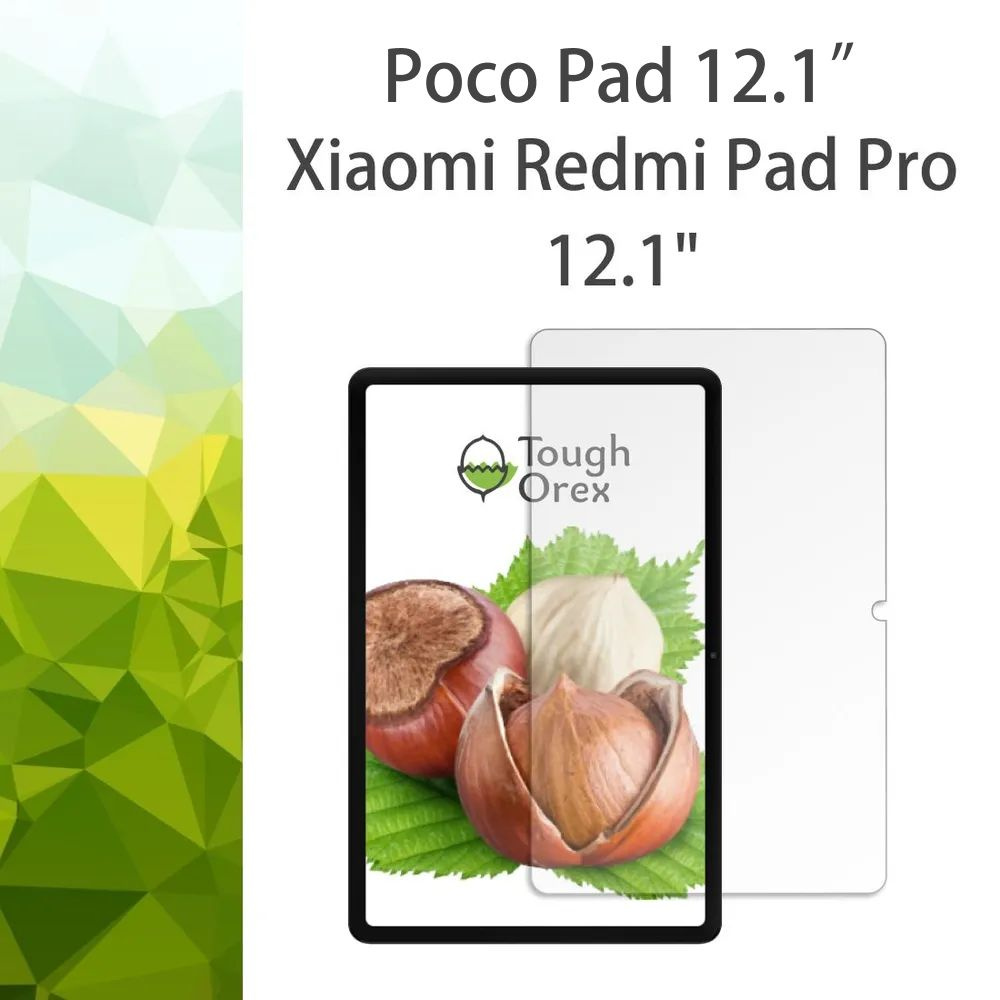 Защитное стекло для планшета Xiaomi Redmi Pad Pro 12.1" и Poco Pad 12.1" на планшет Сяоми Ксеоми Ксиаоми #1