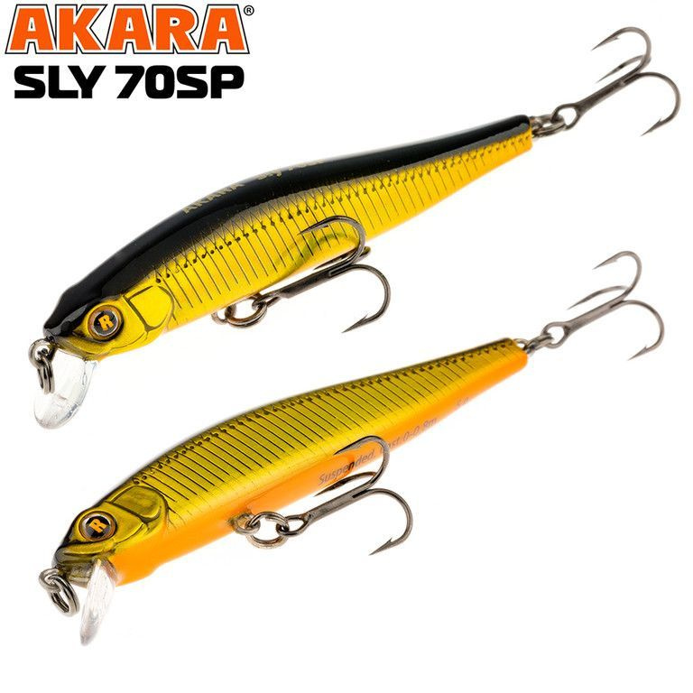 Воблер Akara Sly 70SP 5гр. (3/17 oz 2,8 in) A59 #1