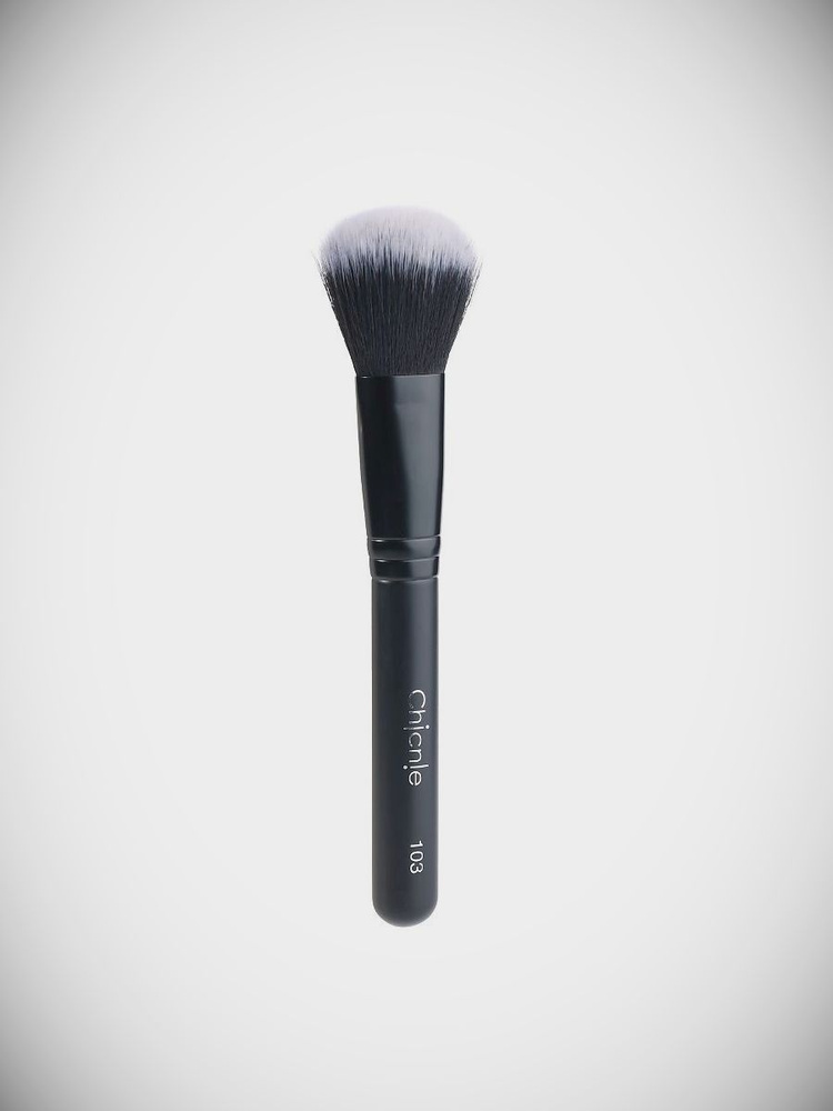 CHICNIE Кисть для румян, хайлайтера 103 Blush Brush 1 шт. #1