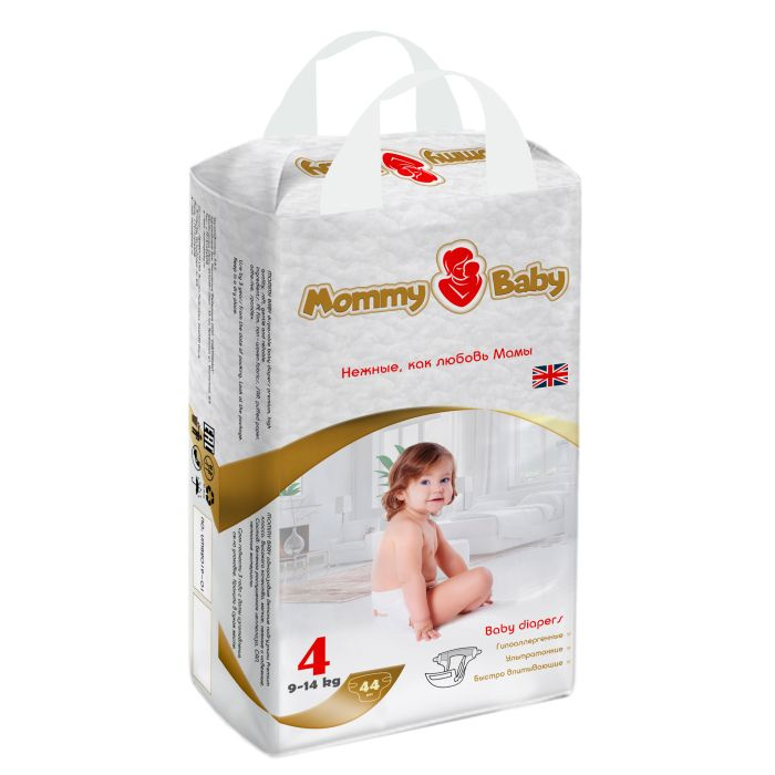 Mommy Baby Подгузники р.4 (9-14 кг) 44 шт. #1