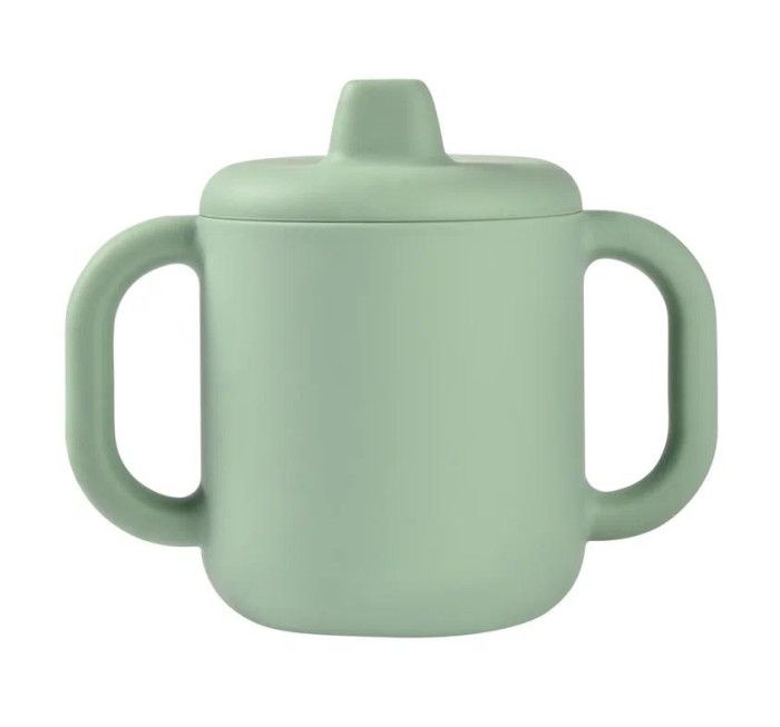 Поильник Beaba силиконовый Tasse D'Apprent Silic S green #1