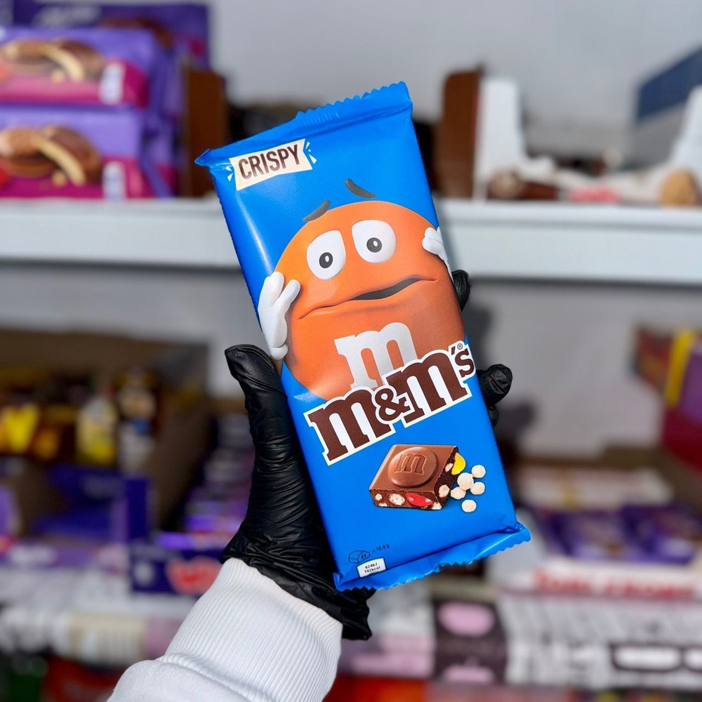 Шоколадная плитка M&m's Crispy/Эм энд эмс криспи 150 гр. #1