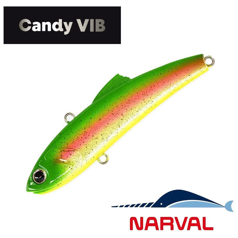 Раттлин Narval Frost Candy Vib 95mm 32g #031-Bright Trout. виб/приманка на хищника/судак,щука.форель #1