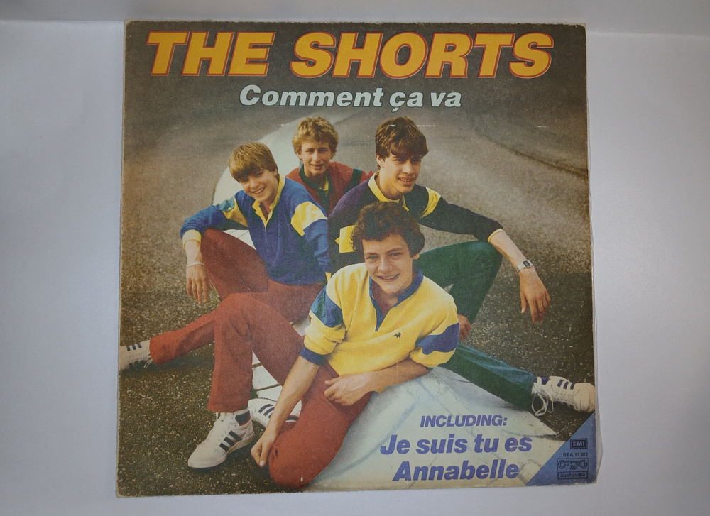 Пластинка виниловая, поет группа The Shorts, 1983г. #1