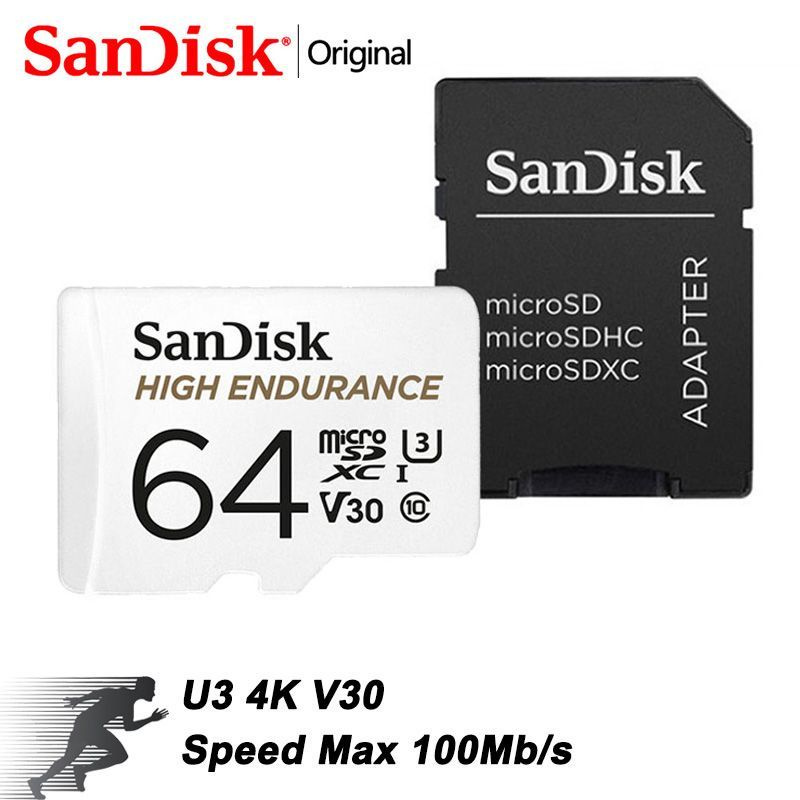 SanDisk Карта памяти High Endurance 64 ГБ  (SDSQQNR-064G) #1