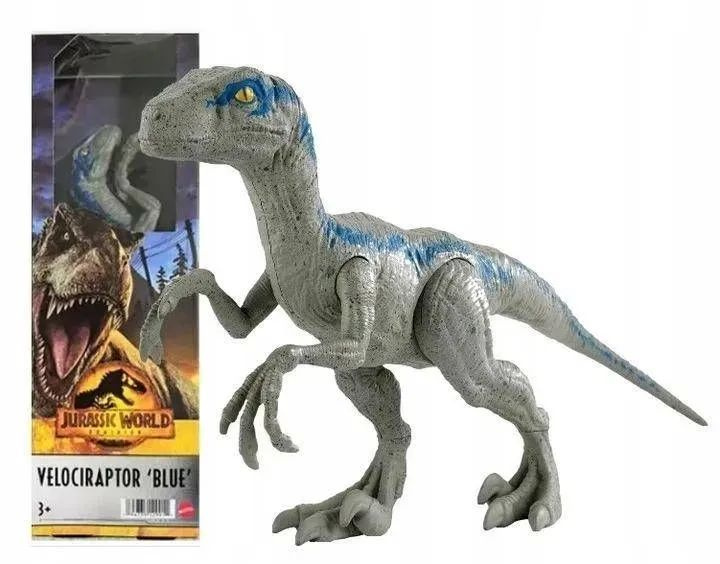 Фигурка Динозавр Jurassic World Velociraptor Парк Юрского Периода - Велоцираптор HMK78, 30 см  #1