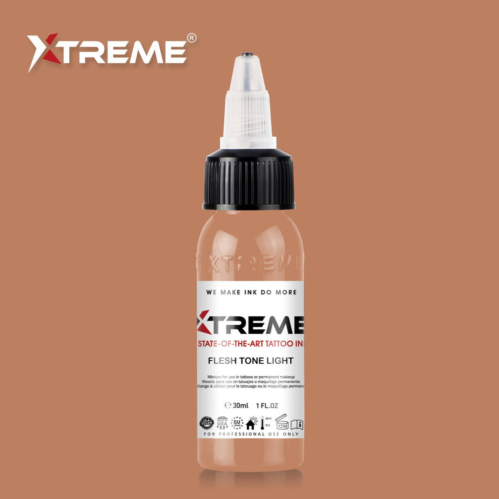 Тату-Пигмент Xtreme Ink Flesh Tone Light (30 мл) #1