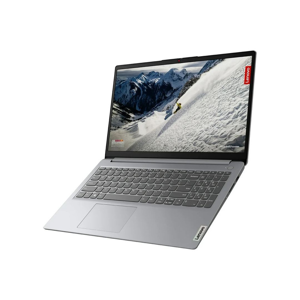 Lenovo IdeaPad 1 15IGL7 Intel Celeron N4020/8Gb/256Gb SSD/15.6" FHD/VGA int/no OS grey Ноутбук 15.6", #1