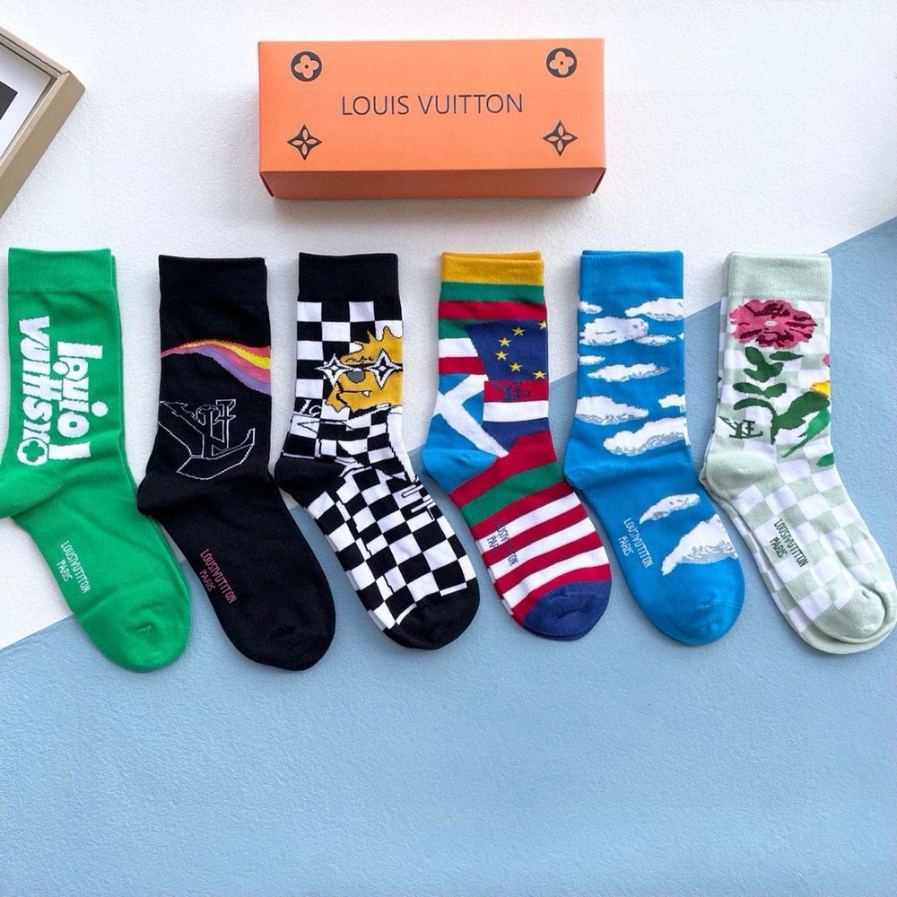 Носки Louis Vuitton Socks, 6 пар #1