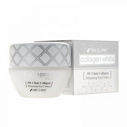 Отбеливающий крем для кожи вокруг глаз с коллагеном 3W Clinic Collagen Whitening Eye Cream, 35 мл  #1