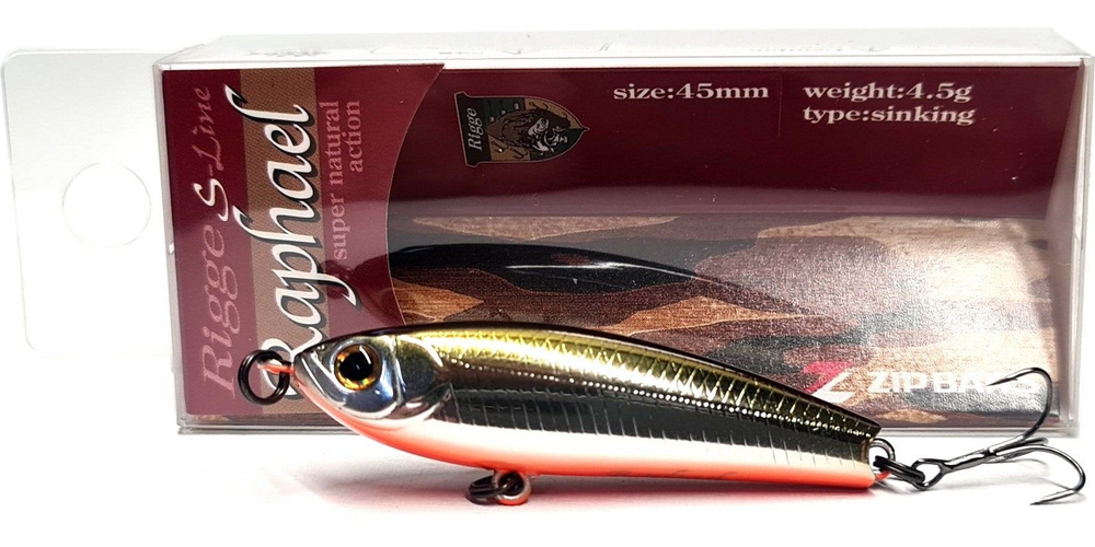 Воблер ZipBaits Rigge Raphael 45S (4,5гр.) #600 #1