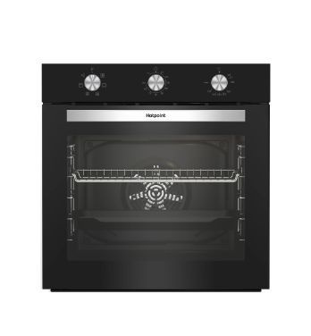 Духовой шкаф Электрический Hotpoint HETF 614 JH BL черный #1