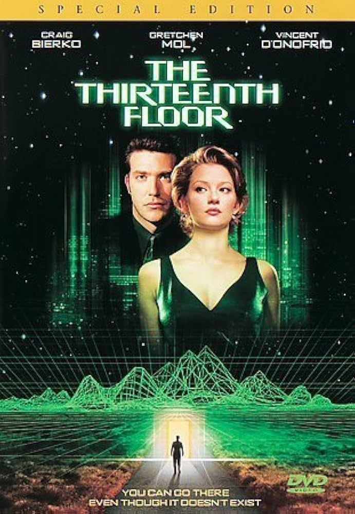 Thirteenth Floor / 13th Floor / Тринадцатый этаж (БЕЗ РУССКОГО ЯЗЫКА, американский диск R1) DVD  #1