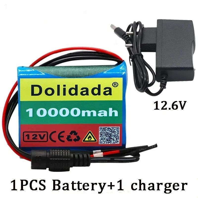 12V 10000 MAh 3S1P Au Lithium 18650 Аккумулятор Au Литий Аккумулятор Защита Conseil Зарядное устройство #1