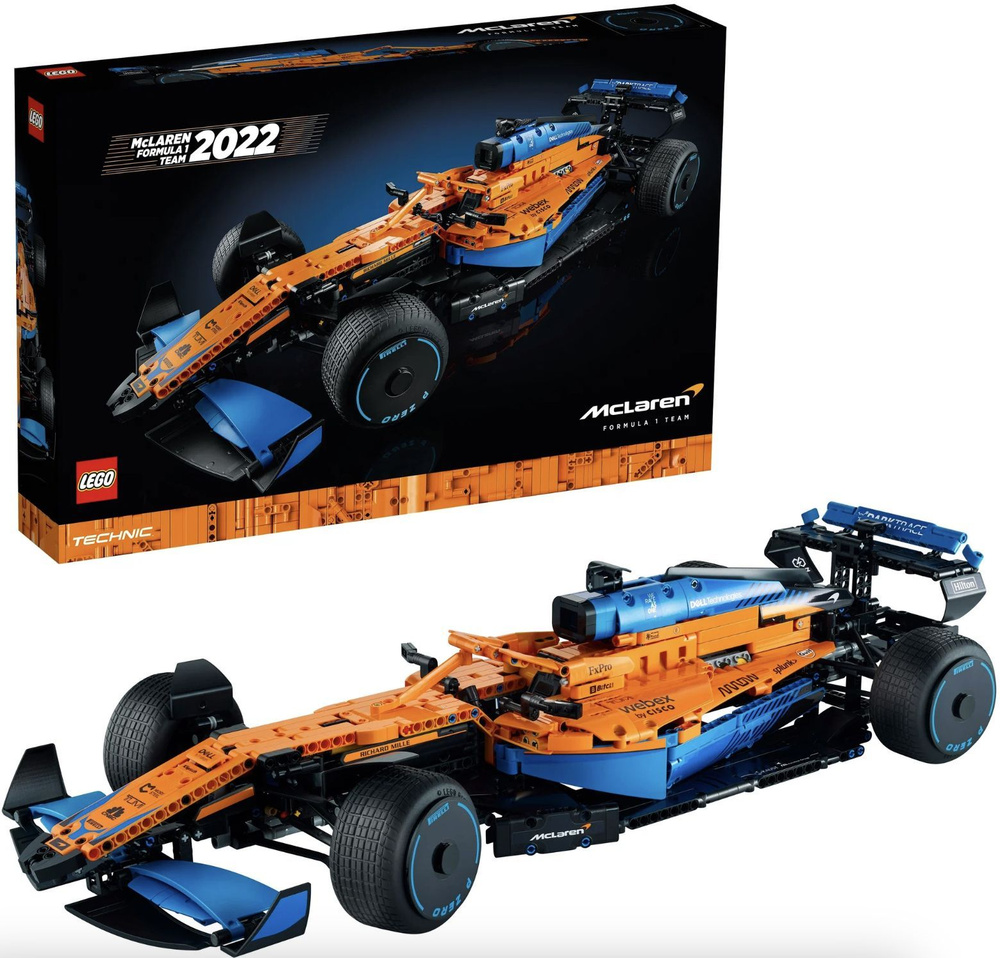 Конструктор 42141 Technic McLaren Formula 1 Race Car Гоночный автомобиль коллекционный набор для мальчика #1