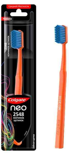 Зубная щетка средней жесткости Colgate Neo, в ассортименте , 1 шт  #1