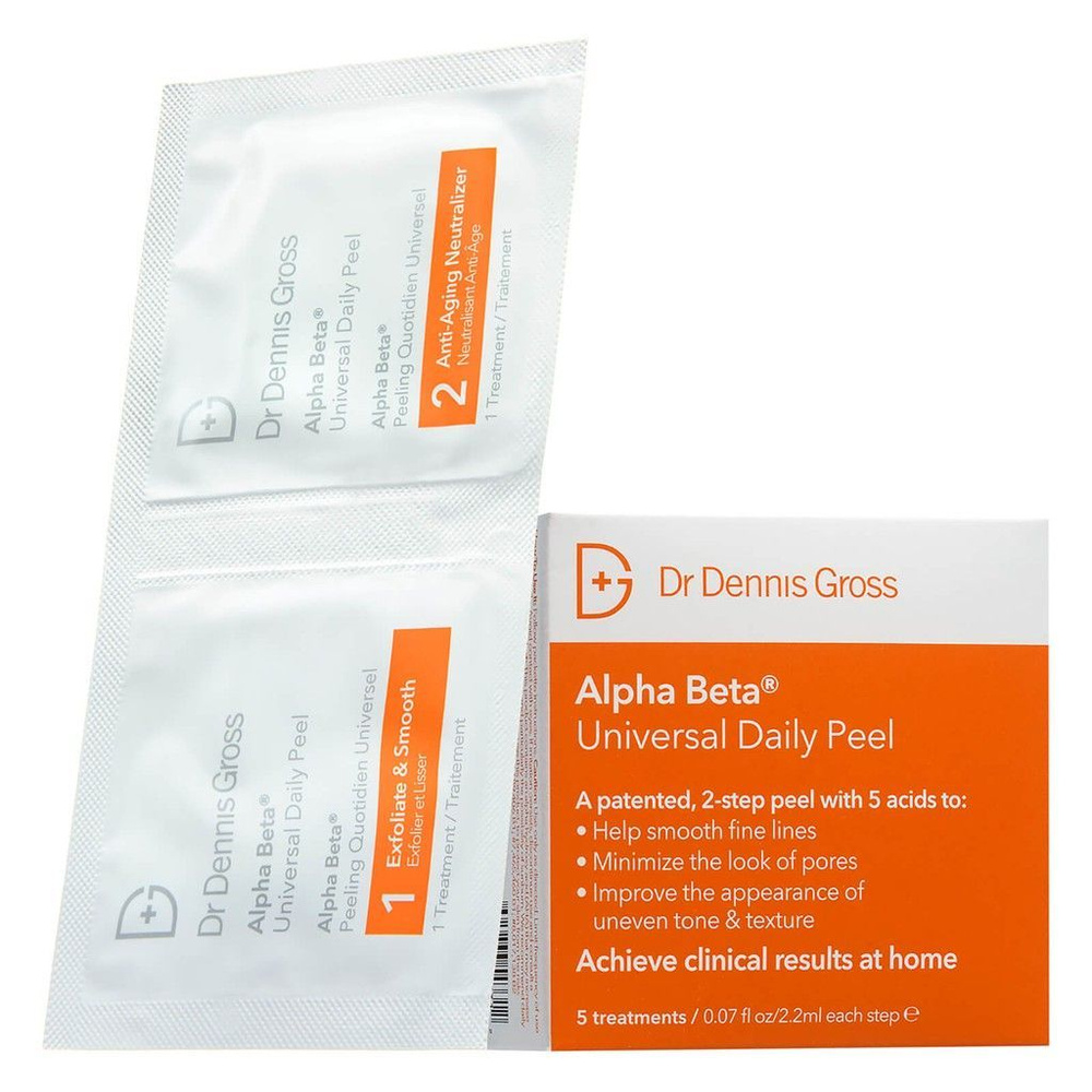 Универсальный ежедневный пилинг для лица Dr. Dennis Gross Alpha Beta Universal Daily Peel 3 treatments #1