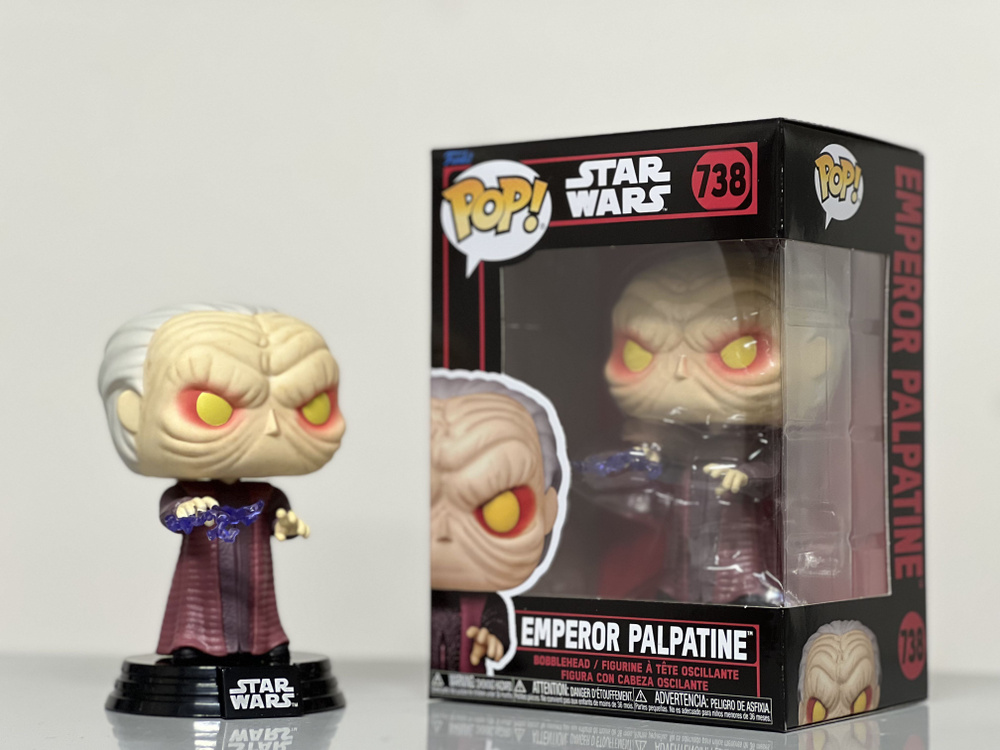 Фигурка Funko Pop! Star Wars: Emperor Palpatine Dark Side (Фанко Поп Император Палпатин Темная Сторона #1