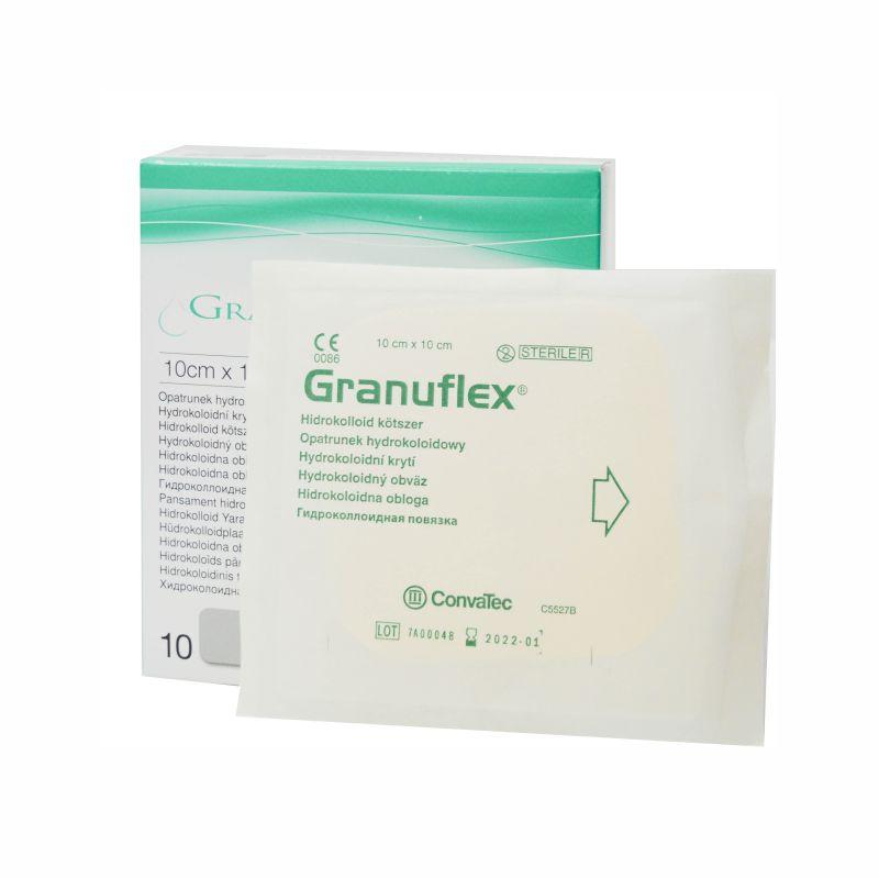 Convatec Granuflex Xthin Повязка гидрогелевая Грануфлекс супертонкий 10х10 см  #1