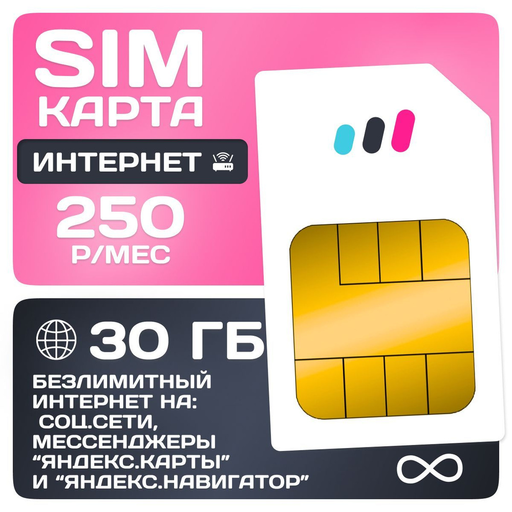 SIM-карта 30 ГБ. непубличный тариф для модема, роутера, смартфона, модема, планшета, камеры видеонаблюдения #1