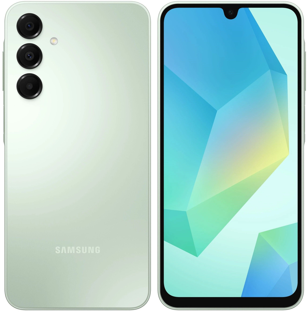 Samsung Смартфон Galaxy A16 4G 8/256Gb Global 256 ГБ, светло-зеленый #1