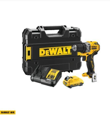 DEWALT DCD701MD1E-12-вольтовая компактная литиевая бесщеточная дрель-шуруповерт, комплект с одной батареей #1