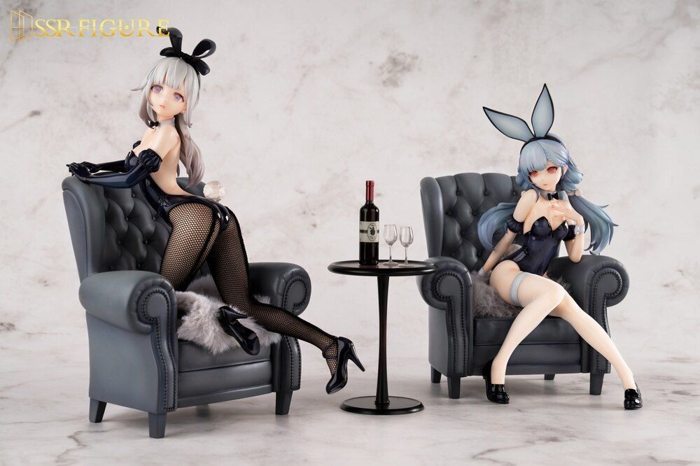 Набор фигурок Infinity Studio SSR-FIGURE Jin Hua Qiao Er Bunny Ver. Джин Хуа и Сяо Эр  #1