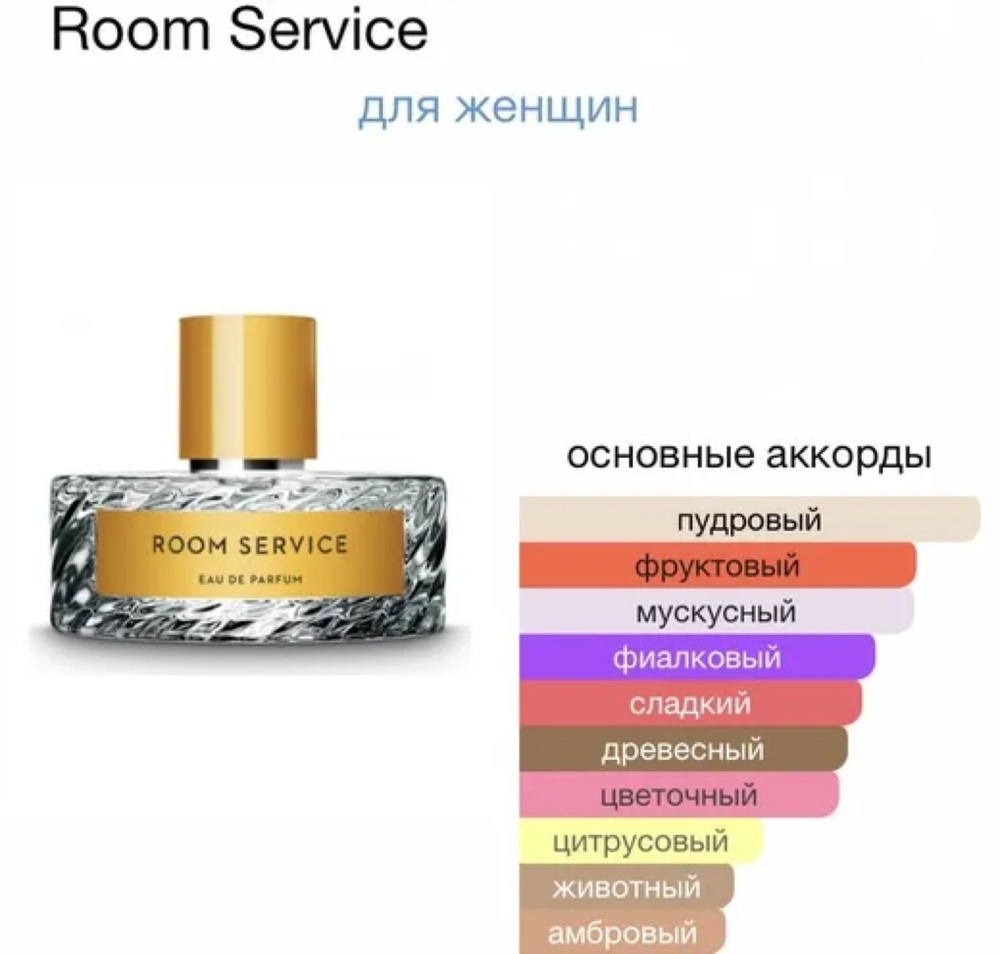 Вода парфюмерная Room Service 100 мл #1