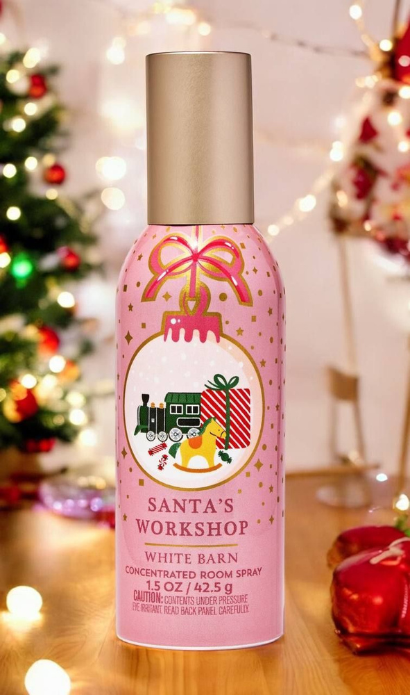 Концентрированный спрей освежитель для помещений Bath & Body Works Santa's Workshop Room Spray  #1