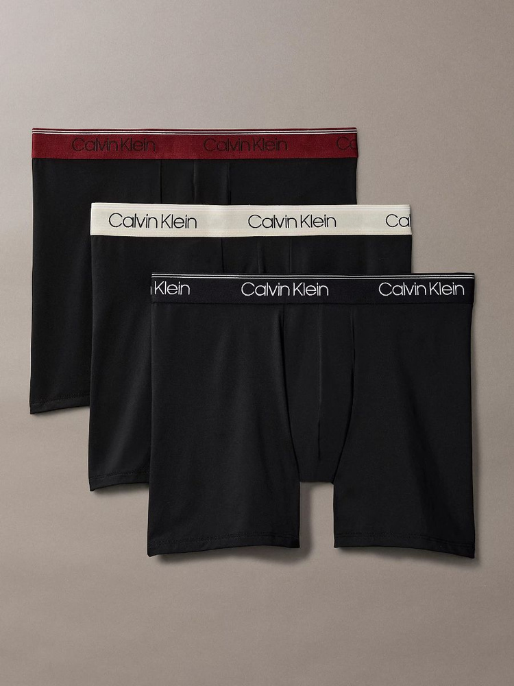 Комплект трусов боксеры Calvin Klein Underwear, 3 шт #1