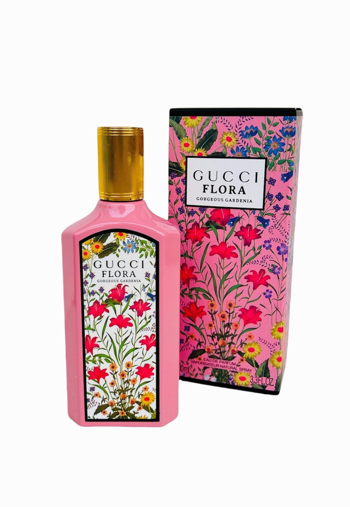 Парфюмерное масло Gucci Flora Gorgeous Gardenia, женский, роллер, 3 мл (Швейцария)  #1