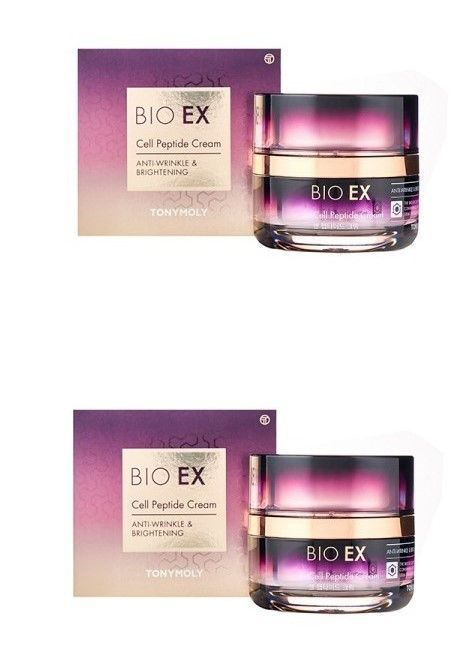 Tonymoly Антивозрастной крем для лица Bio EX Cell Peptide Cream, с пептидами, 60 мл, 2 шт  #1