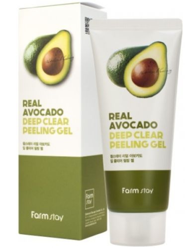 Farm Stay Пиллинг-гель для глубокого очищения с авокадо Peeling Gel Real Avocado Deep Clear, 100 мл  #1