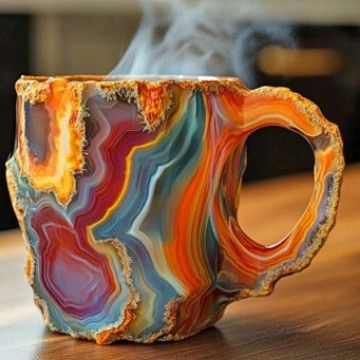 Кофейная чашка из искусственного минерального хрусталя^^^Mineral Crystal Coffee Mugs